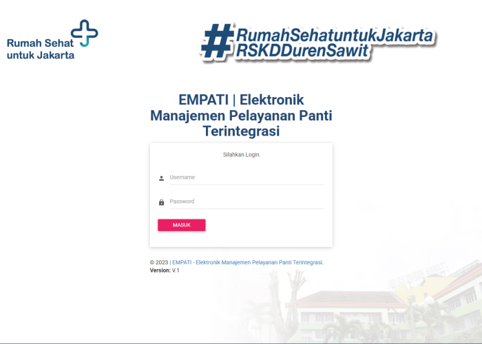 Elektronik MANAJEMEN Pelayanan Panti Terintegrasi (EMPATI)