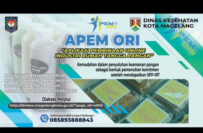 APEM ORI: APLIKASI PEMBINAAN ONLINE INDUSTRI RUMAH TANGGA PANGAN