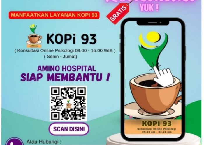 KOPI 93 (Konsultasi online psikologi jam 09.00 – 15.00)