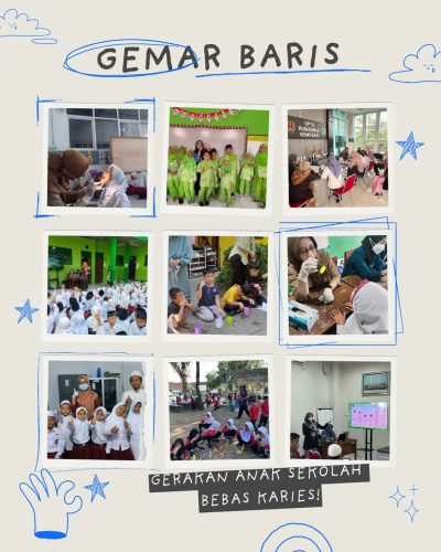 gemar baris (gerakan anak sekolah bebas karies)