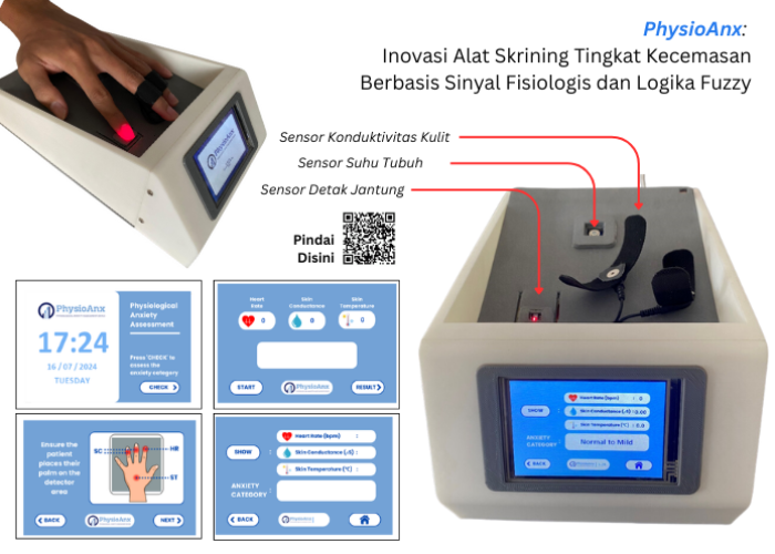 PhysioAnx: Inovasi Alat Skrining TINGKAT Kecemasan Berbasis Sinyal Fisiologis dan Logika Fuzzy