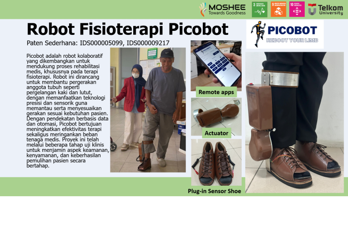 Robot Fisioterapi engkel Picobot